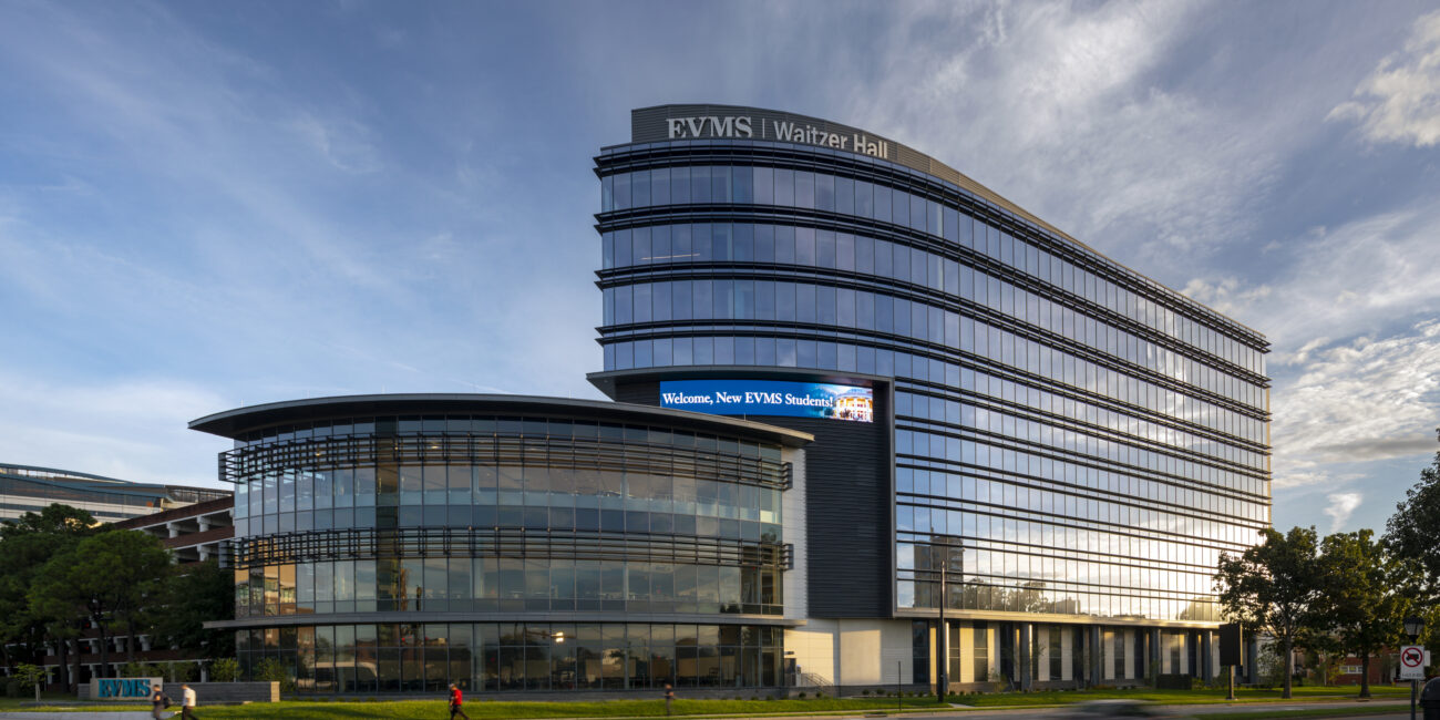 Eastern Virginia Medical School; Location: Norfolk Virginia, Architect: EYP Architectura and Engineering