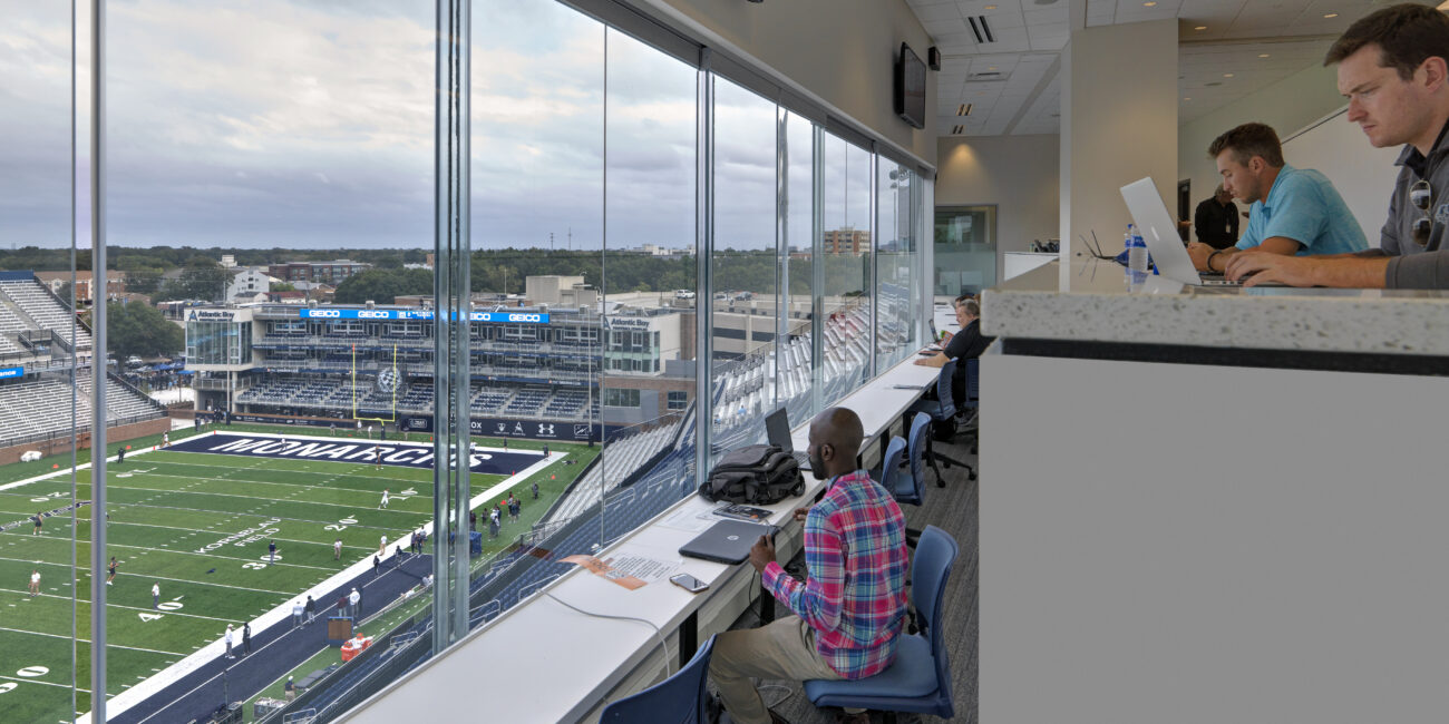 Foreman Field, S.B. Ballard Stadium, Old Dominion University - Lynch Mykins