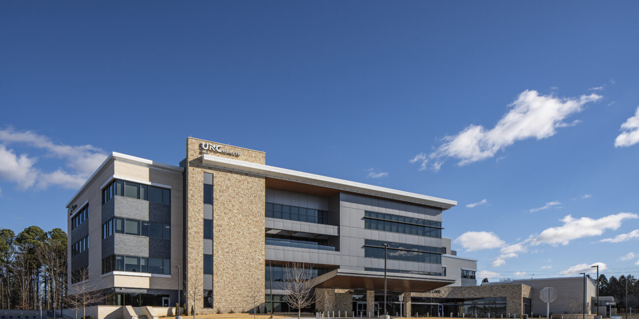 UNC Rex Cancer Center - Exterior 05 Final